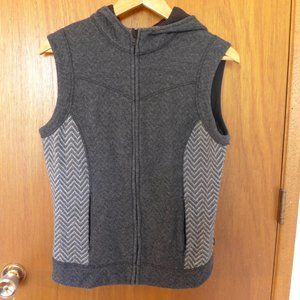 Prana Wool Blend Hoodie Vest